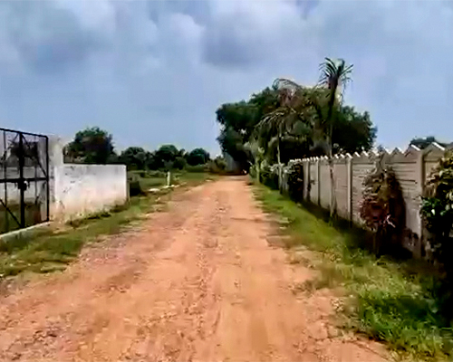 Boundary Wall and Road